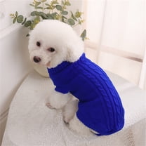 Pet Sweatshirt, Comfortable Cotton Blend Dog Shirt with Trendy Design, Everyday Wear for Puppies to Stay Warm & Stylish Blue 10