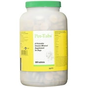 Pet Tabs Plus High Potency Dogs Vitamins Minerals 500 Tablets