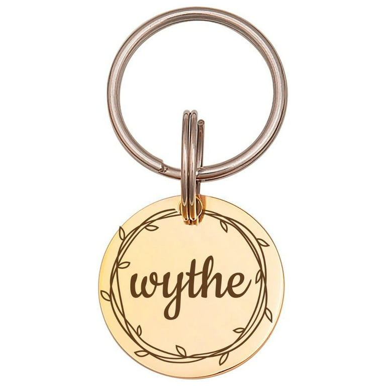 Nautical dog tags top