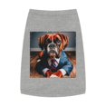 thumbnail image 1 of Pet Tank Top Boxer Dog Wearing Suit, 1 of 11