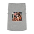 thumbnail image 1 of Pet Tank Top Bulldog cigar chilling t shirt, 1 of 11