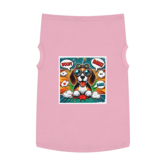 Pet Tank Top Wacky Beagle Steampunk Cartoon Dog