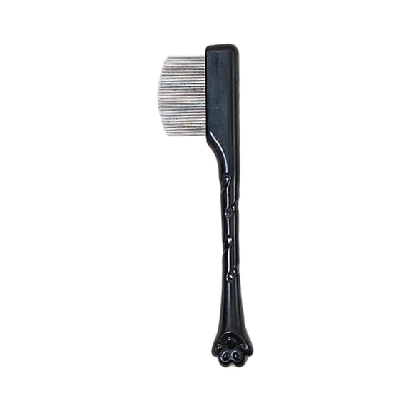 Pet Tear Stain Comb Portable Eye Cleaning Tool for Dogs Cats Precision Tooth Grooming Brush, Gentle Hygienic Grooming for Home Use, Ergonomic Non- Eye Stain Brush for Kittens