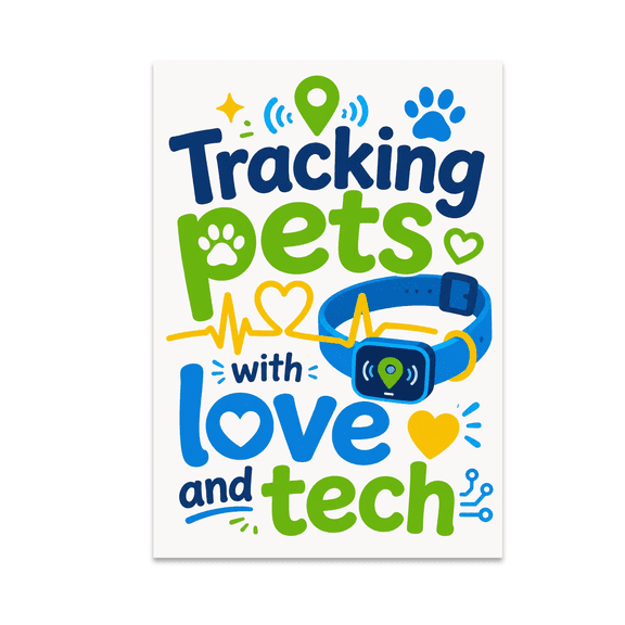 Pet Technology Wall Art - Pet Lovers - 13x19 Poster Print