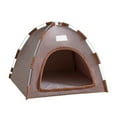 thumbnail image 1 of Pet Tent Cats Dogs Bed Indoor Outdoor Cave Bed Enclosed Covered Cozy Resting Space for Small Pets, 1 of 7