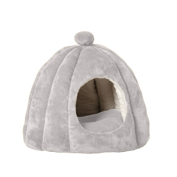 Pet Tent Cave Bed for Small Medium Puppies Kitty Dogs Cats Pets Sleeping Bag Thick Fleece Warm Soft Dog Bed Cuddler Burrow House Hole Igloo Nest Cozy Bed for Cat Puppy