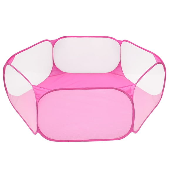 Pet Tent Hexagonal Mesh Polyester Portable Outdoor Shelter for Cats Dogs Indoor Travel Camping