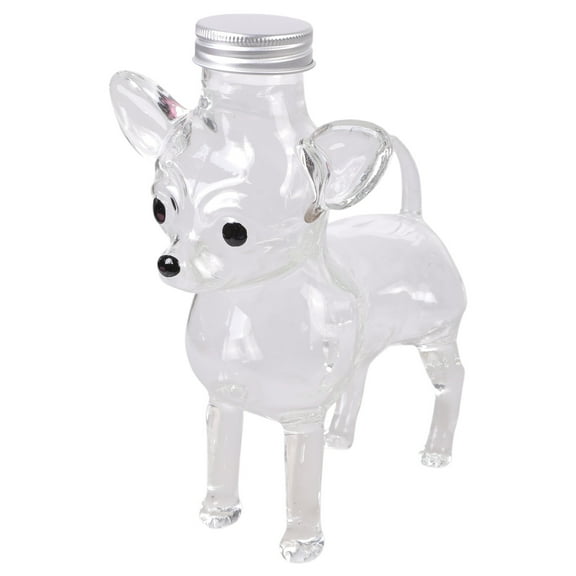 Pet Themed Air tight Candy Jar Chihuahua Design Storage Container For Dog Treats Kitchen Counter Decors