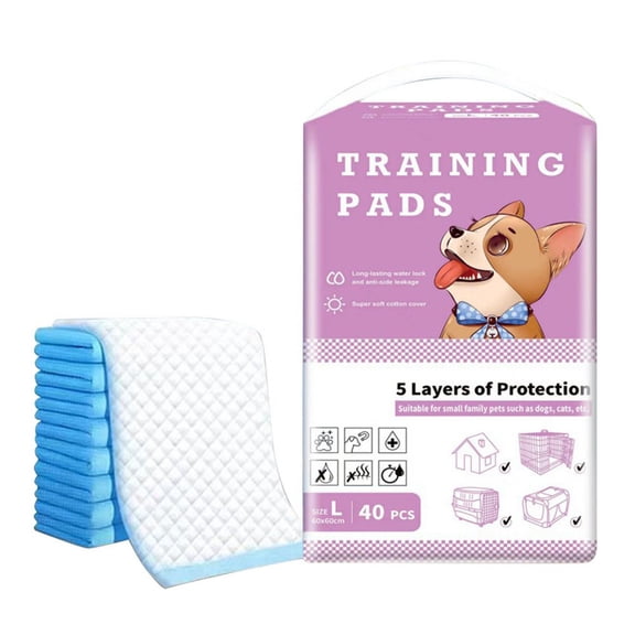 , Pet Toilet/ Potty Training Pads, Absorbent Disposable Diaper for Hedgehog L