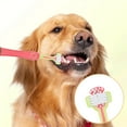 thumbnail image 1 of Pet Toothbrush for Dogs and Cats - Soft Triple Head Design for Gentle Teeth Cleaning and Oral Care Plaque Removal and Fresh Breath Durable Pet Supplies, 1 of 3