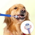 thumbnail image 1 of Pet Toothbrush for Dogs and Cats - Soft Triple Head Design for Gentle Teeth Cleaning and Oral Care Plaque Removal and Fresh Breath Durable Pet Supplies, 1 of 4