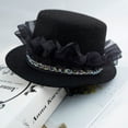 thumbnail image 1 of Pet Top Hat Collection – Elegant Gentleman Cosplay Headwear for Weddings & Birthday Parties,Adjustable Dog & Cat Dress-Up Accessories, 1 of 5