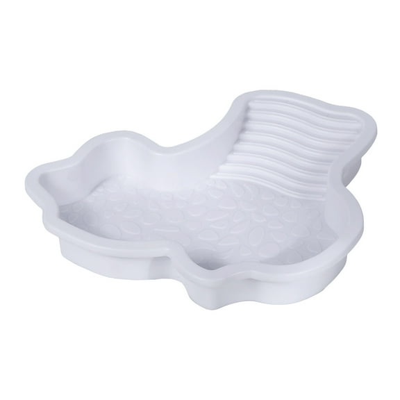 Pet - Tortoise Water Dish for Outdoor Reptile Bathing Pool with Shallow Smooth Washable Tub for Gecko & Turtle Habitats