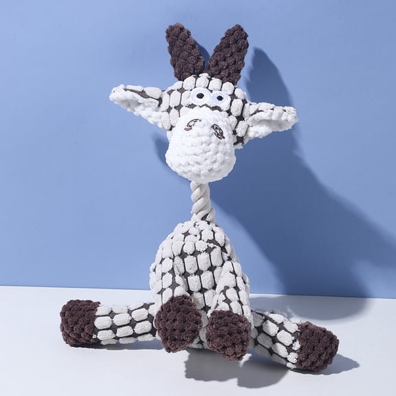 Pet Toy Dog Chew Toy Dog Chew Sound Toy Funny Donkey Durable Chew Pet Plush Toy