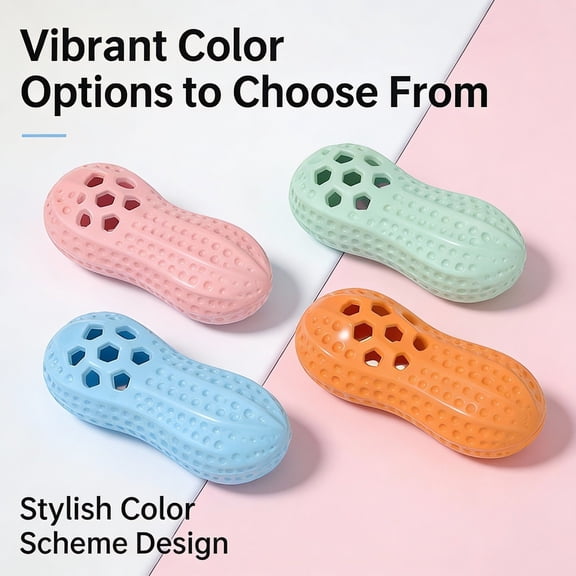 Pet Toy Sound-producing Toy -shaped TPR Dog Toy Food-leaking Chew-resistant Grinding-tooth Imitation Toy