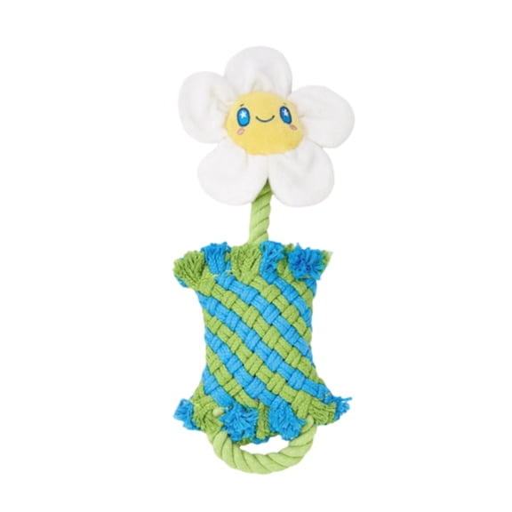 Pet Toys-Cartoon Shaped Cotton Rope Knot Dog Toy Bite-Resistant Interactive For Boredom Relief And Teething