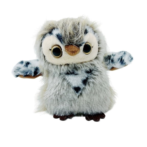 Interactive Cat Owl Toy USB Rechargeable Washable -Boredom Pet Plaything for Dogs Indoor Daily Use