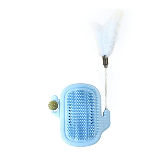 Pet Toys for Cats Indoor Use Minimalist PP Material Unique Non Flying Style Scratching Aid for Cats Pet Lover Home Toy)