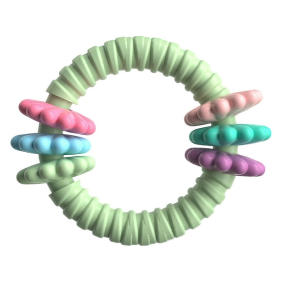 Pet Toys Chew Rings for Medium to Large Dogs - Strong Rubber Teether for Aggressive Chewers Indoor Outdoor Training and Play