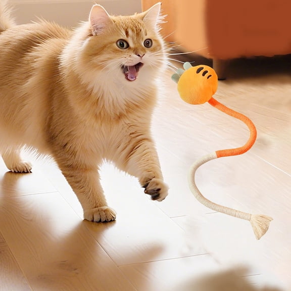 Cat Chew Rope Toys Interactive Indoor Plaything for Teeth Cleaning and Boredom Durable Kicking Toy for All