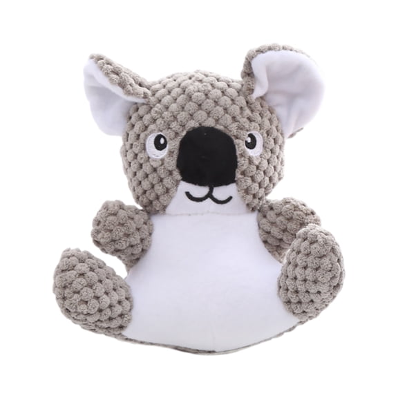 Pet Toys Koala Stuffed Animal Squeaky Dog Toys for Aggressive Chewers Washable Stuffed Pet for All Breeds Interactive Solution for Puppies and Dogs
