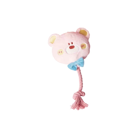 Pet Toys-Party Themed Plush Dog Toy Set With Crinkle Paper And Squeaker Interactive For Puppy Teething And Birthday Gifting