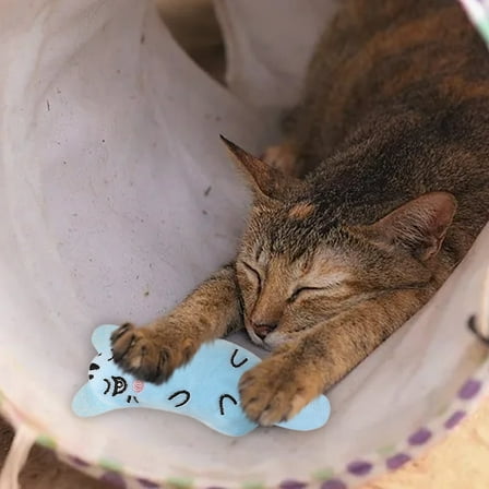 Pet Toys Since Hi Cat Toy Cute Sound Paper Tail Toy for Feline