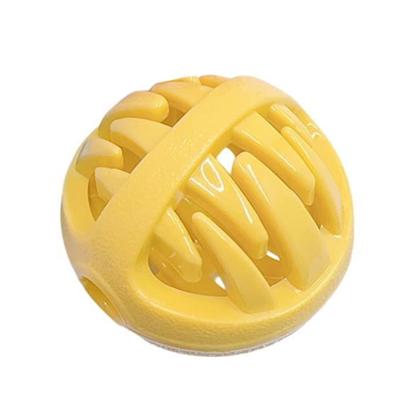 Pet Toys for Dogs Interactive Food Puzzle Toy to Minds Teething Chew for Brain Stimulation Indoor Outdoor Training and, 8 cm, Yellow