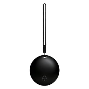 Pet Tracker for Cats and Dogs, No SIM Card Required, Smart GPS Locator with Sound Alarm, Real Time Tracking, ABS Waterproof Design, Black