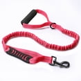 thumbnail image 1 of Pet Traction Rope Elastic Bungee Dog Leash Lead Heavy-Duty Ergonomic Padded Handle Reflective Pet Leash for Medium Large Dogs Training, 1 of 5