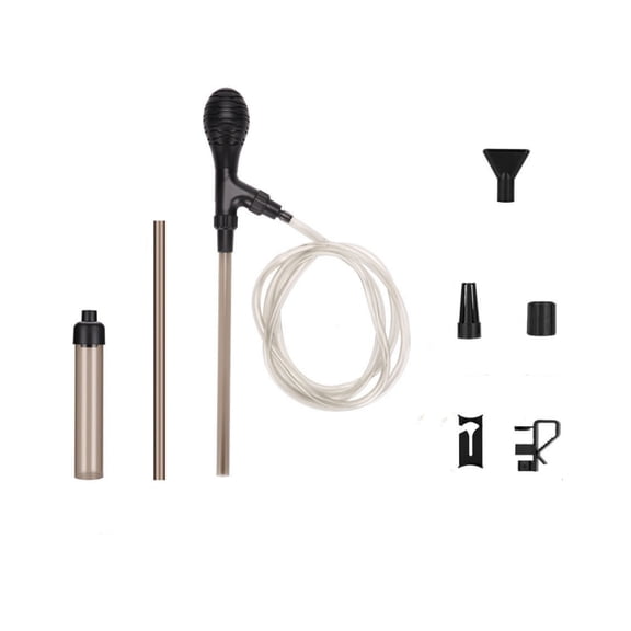 Pet Training Accessory Aquarium Gravel Vacuum Fish Tank Water Changer Siphon Water Pipe For Small Animals Daily Use Easy Operation Reliable Performanc