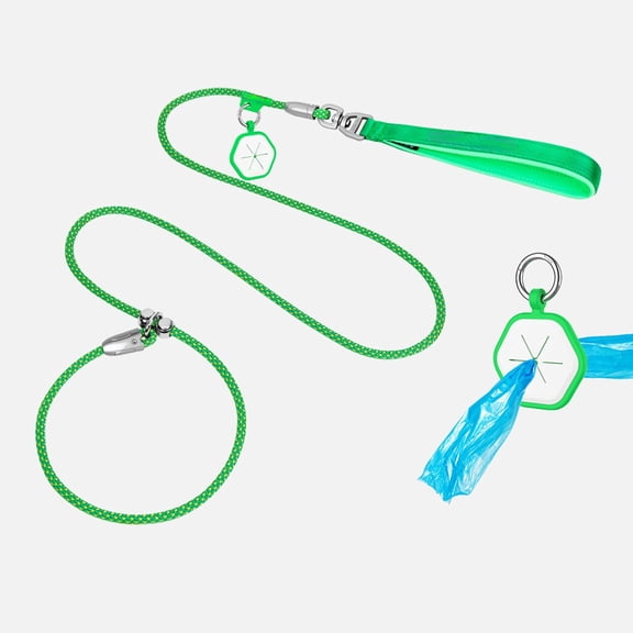 Pet Training Leash with Reflective P Ring Control for Obedience and Outdoor Training in