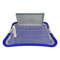 Pet Training Toilet Tray Dog Litter Box with High Wall Design for Puppy Rabbit and Bunny Indoor Use