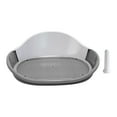thumbnail image 1 of Pet Training Toilet Tray Pee Pad Potty Trainer with Urinary Column Dog Litter Tray Urinal Lattice Dog Toilet for Rabbit Cats Pets Products Gray, 1 of 9