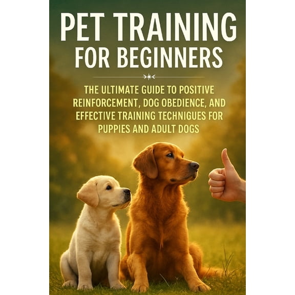 Pet Training for Beginners: The Ultimate Guide to Positive Reinforcement, Dog Obedience, and Effective Training Techniqu, (Paperback)