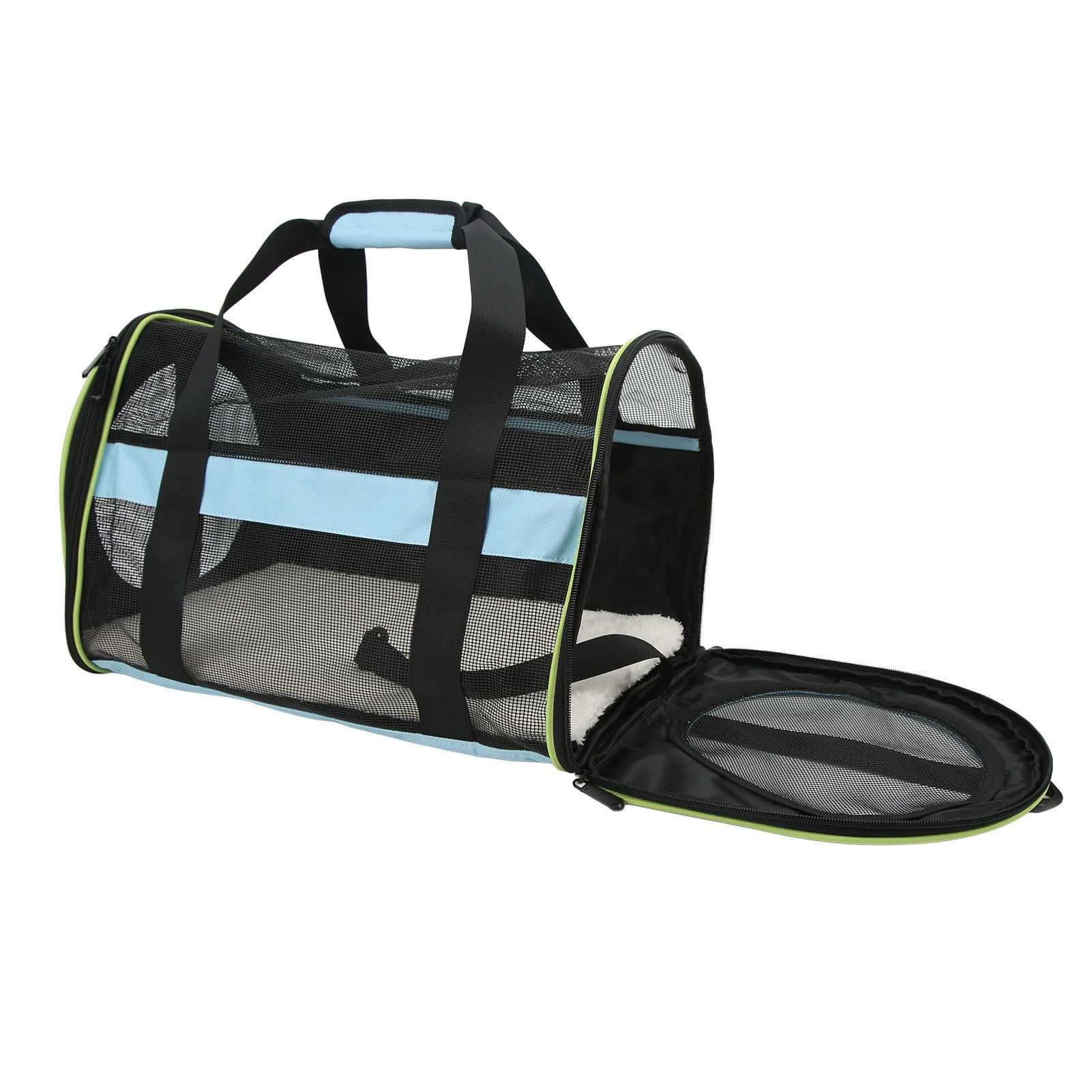 Pet Travel Bag 600D Nylon Cat Dog Carrier Foldable Carrying Bag