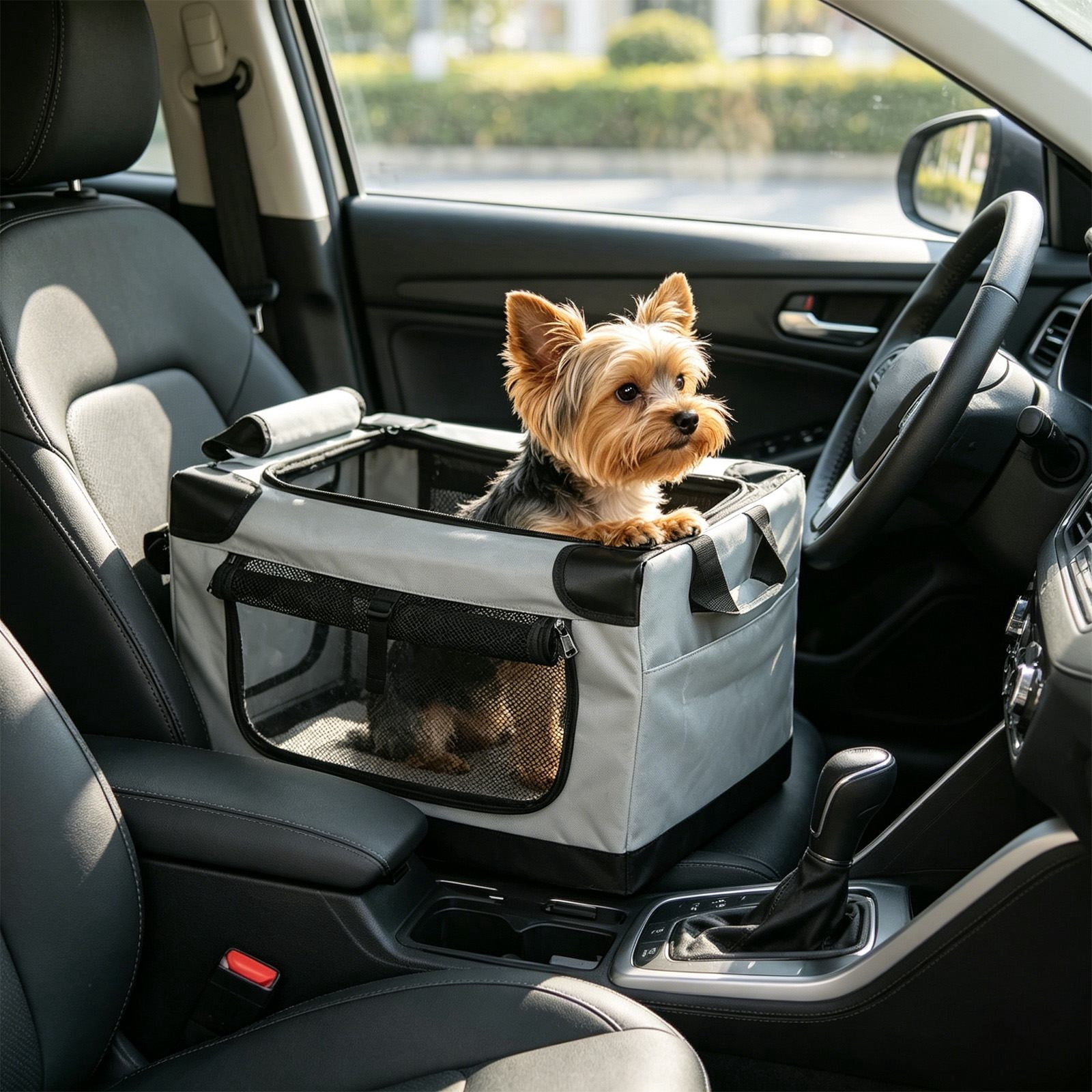 Pet Travel Carrier Cage Foldable Dog Cat Kennel - Portable Pet Playpen Tent, Mesh Window, Lightweight Indoor Outdoor Crate, Easy Clean, Versatile Use