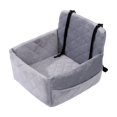 thumbnail image 1 of Pet Travel Gear, Pet Car Seat, Small Dog Car Seat, Dog Car Seats for Small Dogs, 19X16X16 Inch Quilted Soft Plush Dog Car Booster Seat with Built-In Safety Leash for Car Back and, 1 of 7