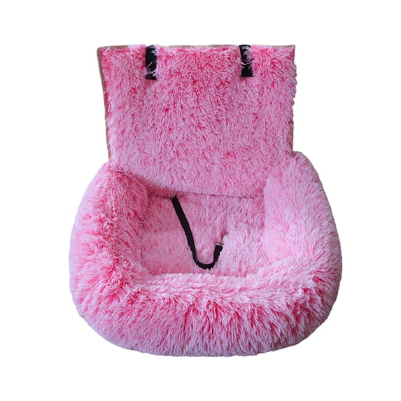 Pet Travel Seat for Cars Dog Bed Car Booster Seat for Small Medium Large Dogs Soft Washable Pet Car Bed Protects Vehicle from Dirt Scratches Easy Install Travel Kit for All Vehicles, 23.6 Inch
