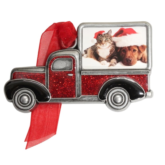 Pet Truck Photo Christmas Ornament