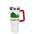 thumbnail image 1 of Pet Tumbler Stainless-Steel Trenta Cup w/ Straw, Cat, 30oz, Gift Box, 1 of 1