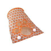 Pet Tunnel Tent for Cats Dogs, Automatically Spreads Out with Scratch Resistant Material, Foldable Portable Indoor Outdoor Play Toy for Small Pets