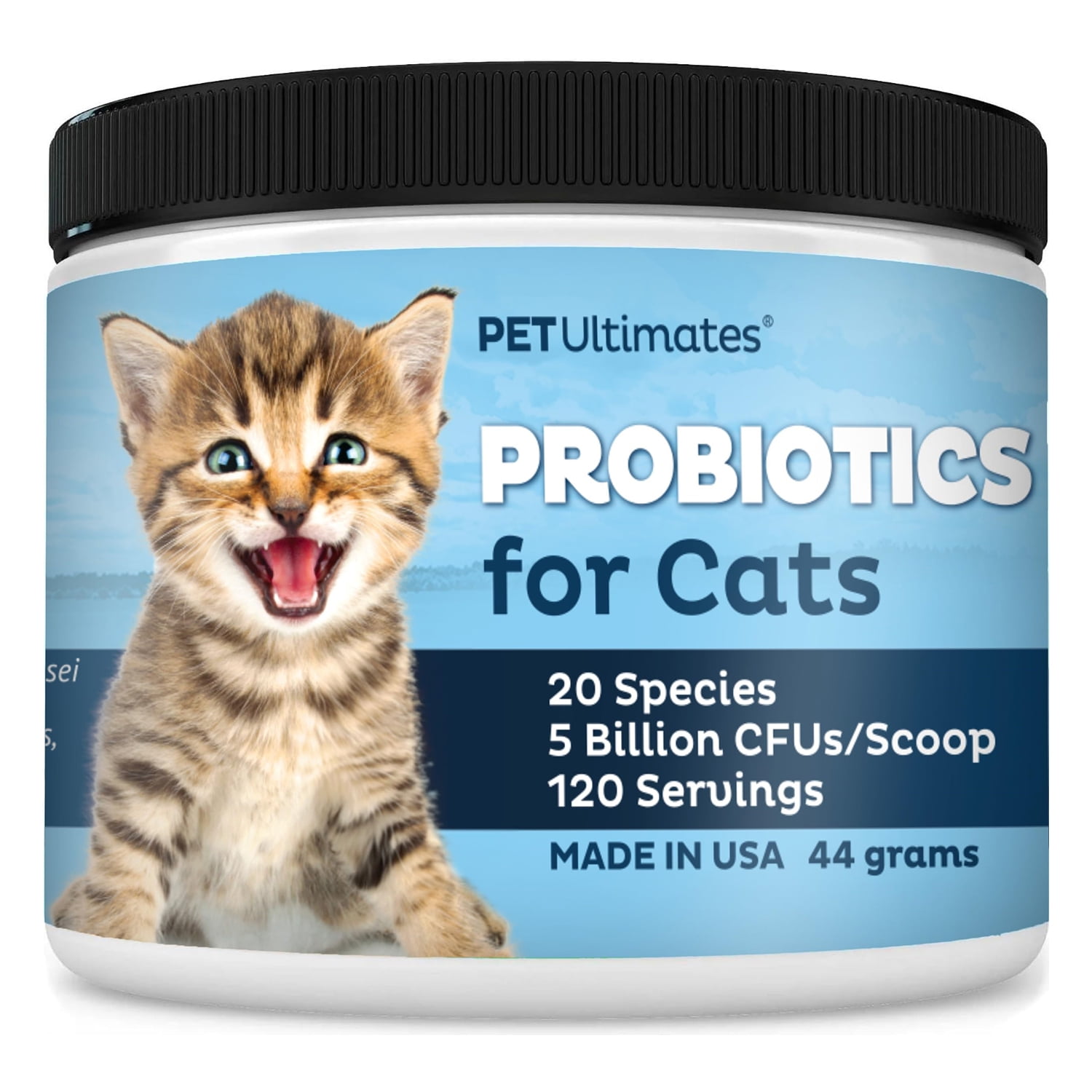 Pet Ultimates Cat Probiotics Powder with Digestive Enzymes for Cats