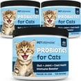 thumbnail image 1 of Pet Ultimates Cat Probiotics Powder with Digestive Enzymes for Cats Digestive Health Supplement 44 Grams - 3 Pack, 1 of 2