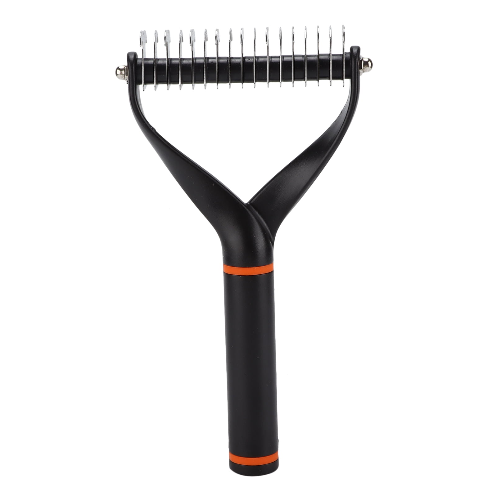 Pet Undercoat Rake 2 Sided Dematting Constantly Headed Metal Blade