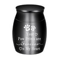 thumbnail image 1 of Pet Urn for Cats and Dogs - Aluminum Alloy Memorial Jar with Screw Closure for Ashes, Elegant Velvet Bag Included, Lasting Tribute to Your Beloved Pet, 1 of 6