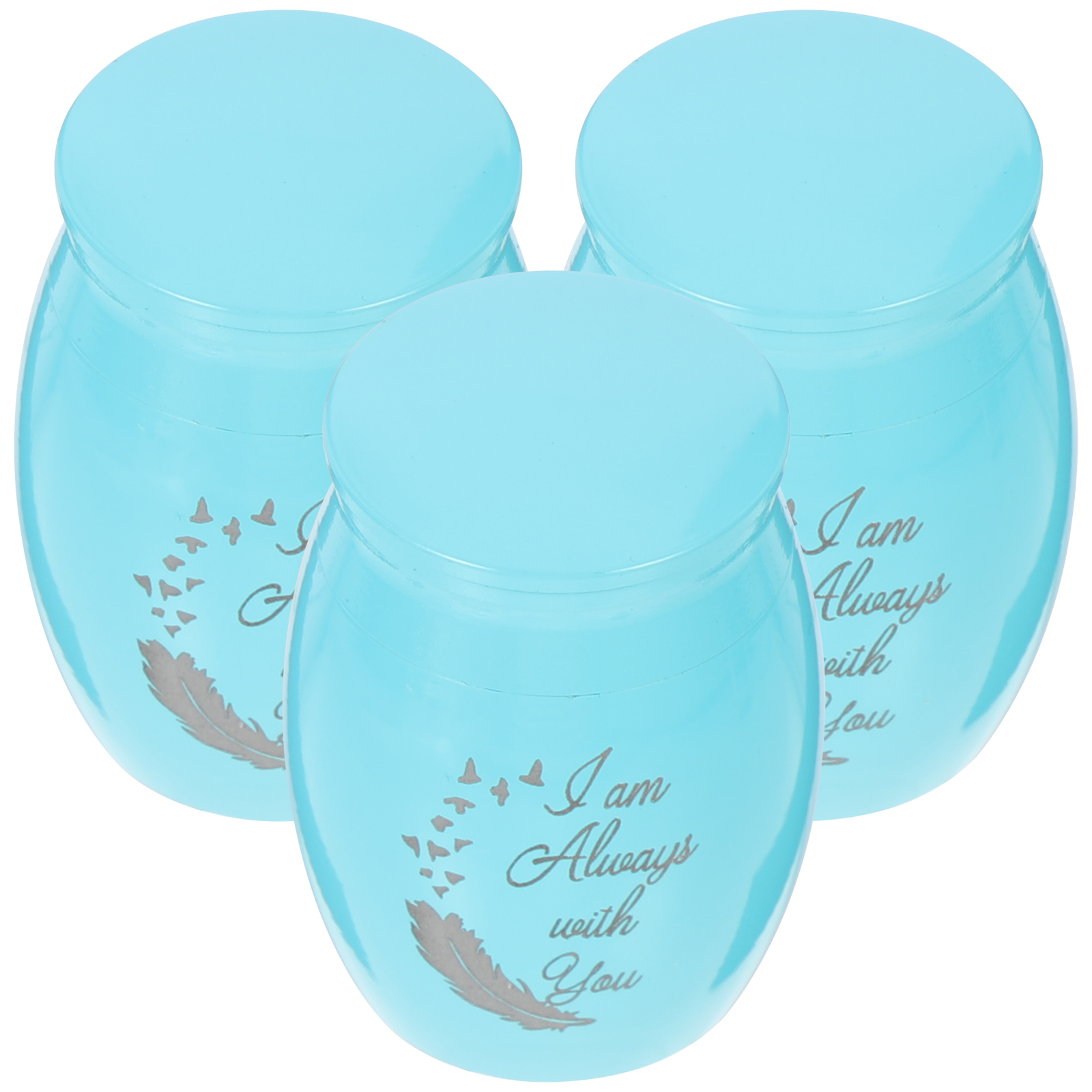 Pet Urn Dog Ashes Container Cylinder Keychain Cremation Delicate Can