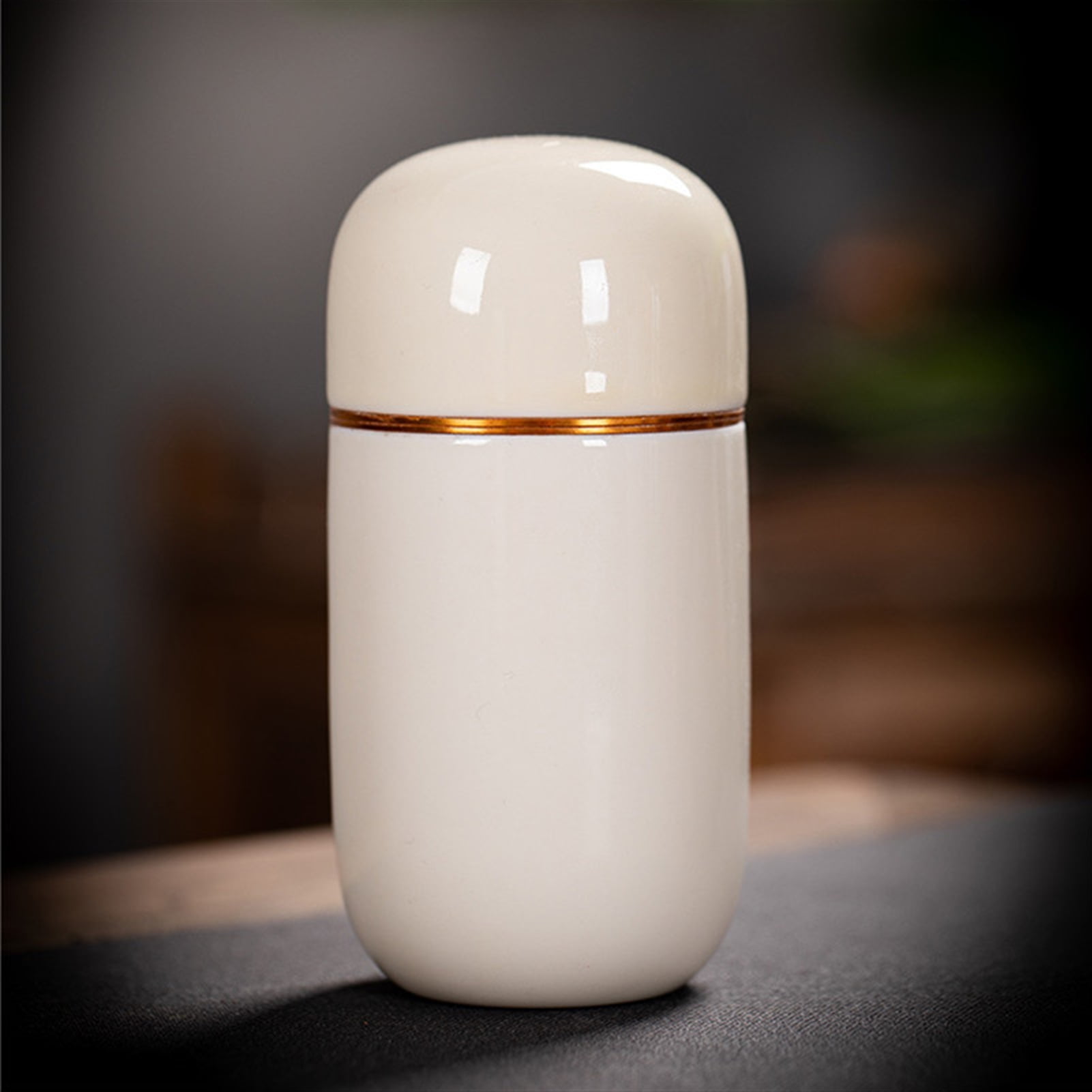 Pet Urn Lovely Delicate Moisture-proof Teeth Beard Memorial Collection Cat Dog Urn With Container For Pet Ashes