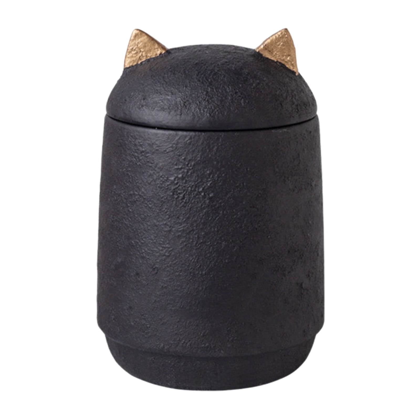 Pet Urns for Dogs and Cats with Secure Seal & Anti-Slip Felt Bottom, Animal Urn for Dog Ashes, Cat Ashes & Any Pet Black