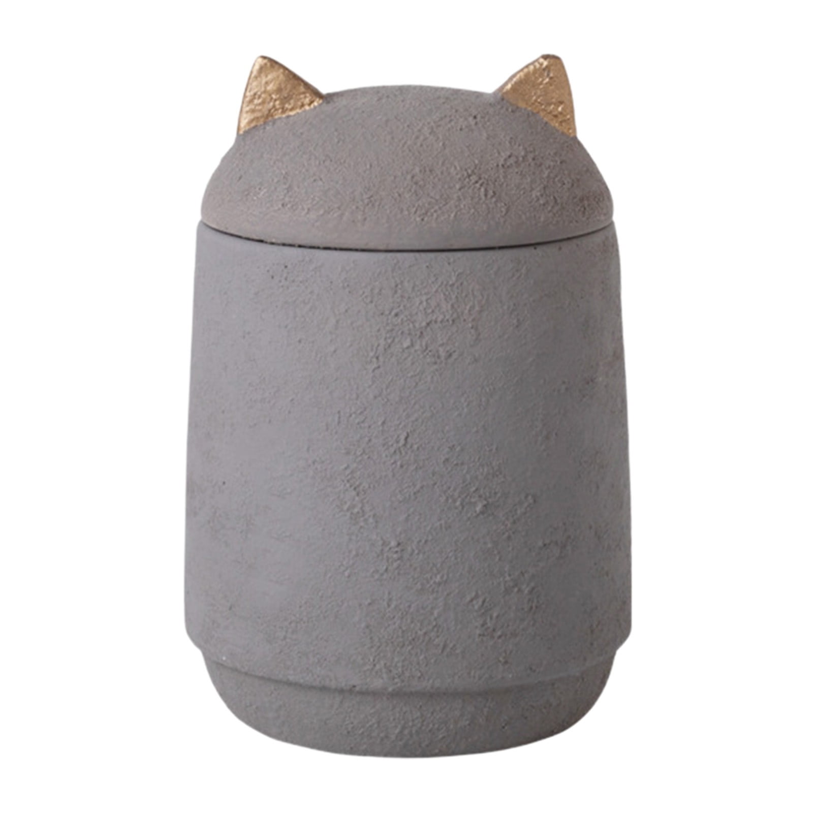 Pet Urns for Dogs and Cats with Secure Seal & Anti-Slip Felt Bottom, Animal Urn for Dog Ashes, Cat Ashes & Any Pet Gray